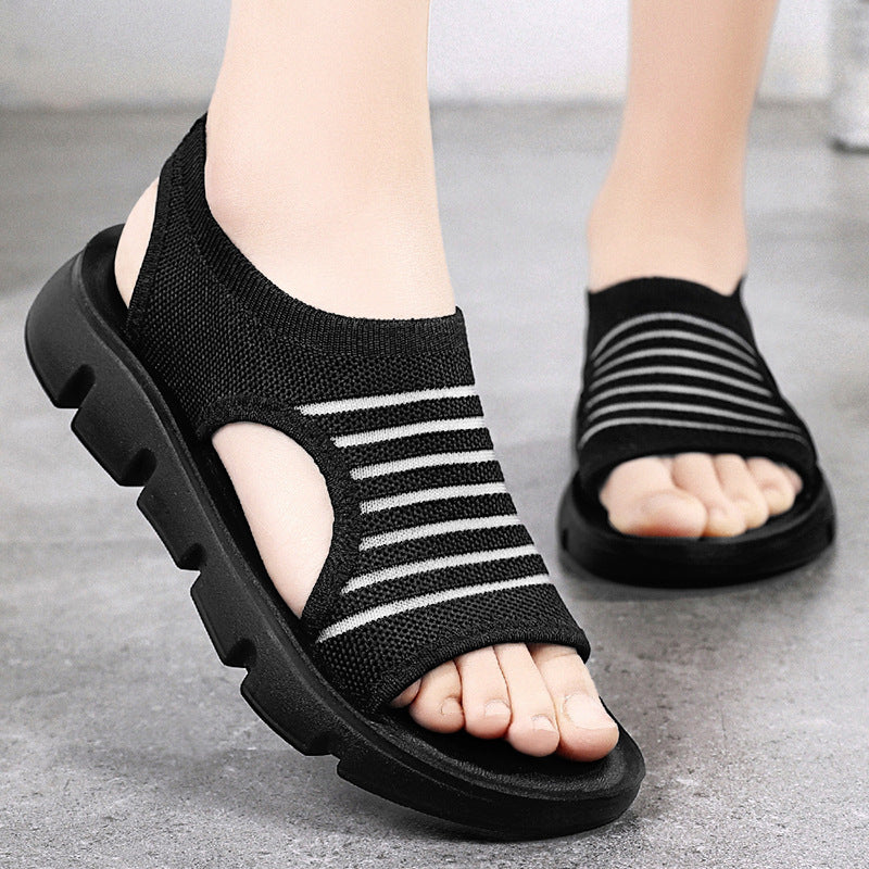 2026 new summer women's super comfortable thick-soled soft-soled anti-slip sandals