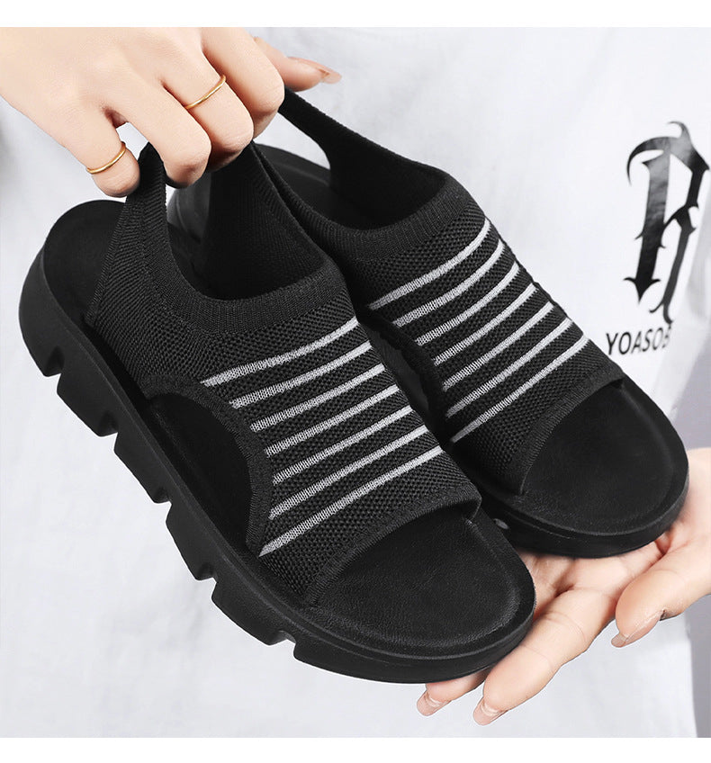 2026 new summer women's super comfortable thick-soled soft-soled anti-slip sandals