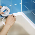 3 Rolls Waterproof Tape | Kitchen & Bathroom, Easy-to-Cut Sink & Toilet Seal | Halloween & Christmas Essentials